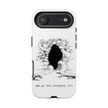 Phone Case - Gothic Illustration with ‘Make Your Home Graciously Yours’ Quote