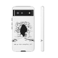 Phone Case - Gothic Illustration with ‘Make Your Home Graciously Yours’ Quote