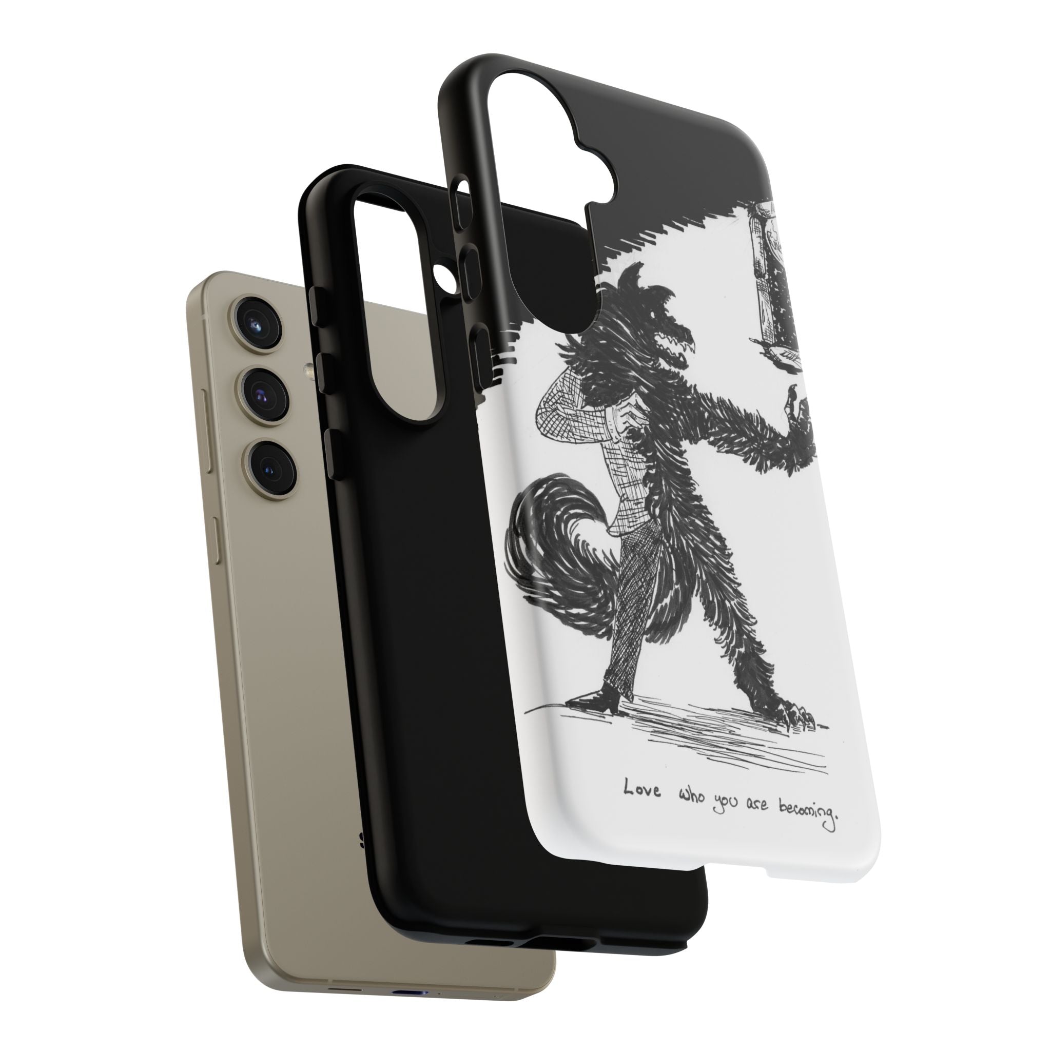 Phone Case 'Love Who You Are Becoming'