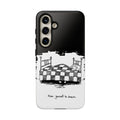 Phone Case 'Allow Yourself to Dream' Sketch Bed Black & White Protective Case